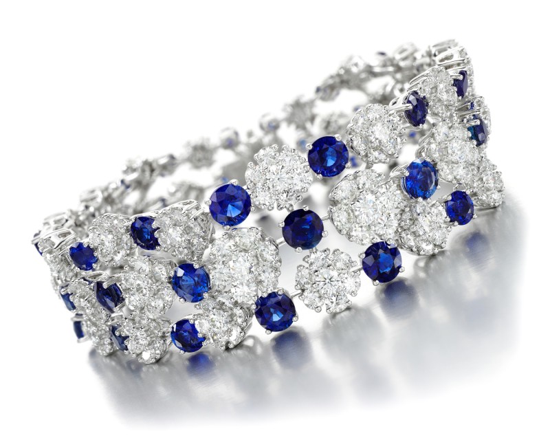 GRAFF SAPPHIRE AND DIAMOND BRACELET